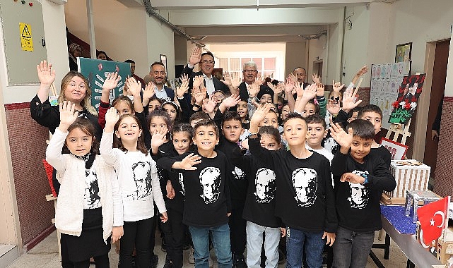 Nevşehir Belediye Başkanı Dr. Mehmet Savran, 19 Mayıs İlkokulu öğrencileri