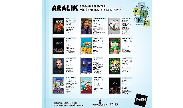 Bergama Belediyesi, vatandaşlarını Aralık ayında da kültür – sanat etkinlikleriyle