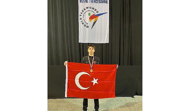 Bornova Belediyespor Kulübü’nün spor okulları altyapısından yetişen Bekir Osmanoğlu Bosna