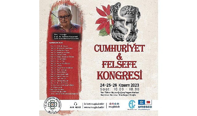Muğla Büyükşehir Belediyesi Cumhuriyetin 100 Yılı ve Dünya Felsefe Günü