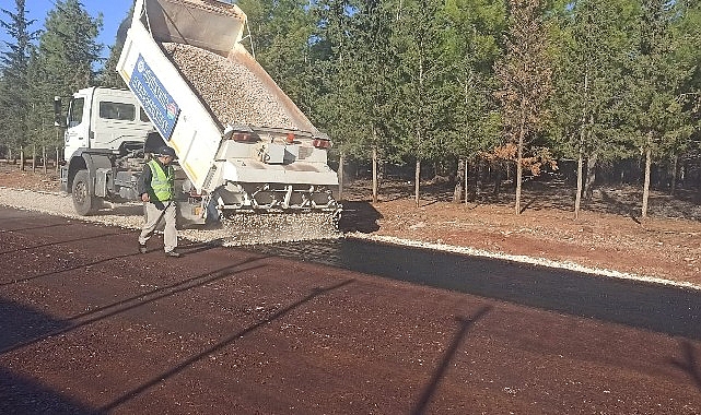 Muğla Büyükşehir Belediyesi 2023 yılı yol yapım programı dâhilinde 10