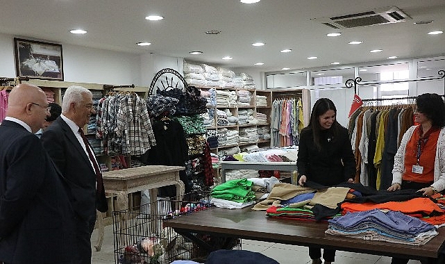 Muğla Büyükşehir Belediyesi MELSA satış mağazası yeni yerinde vatandaşlara hizmet