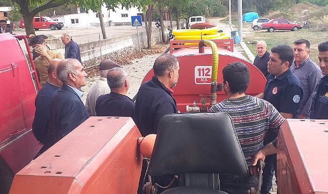 Muğla Büyükşehir Belediyesi kırsal alanlarda meydana gelebilecek yangınlara hızlı müdahale