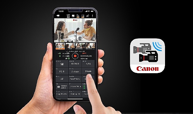 Görüntüleme teknoloji lideri Canon, yeni uygulaması Çoklu Kamera Kontrolü ile