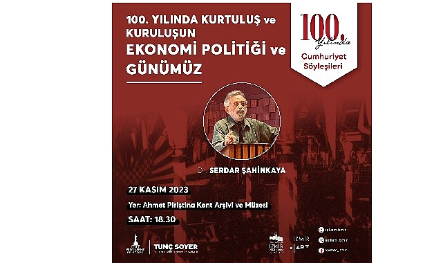 İzmir Büyükşehir Belediyesi’nin, Cumhuriyet’in 100. yılı kutlamaları kapsamında düzenlediği “Cumhuriyet