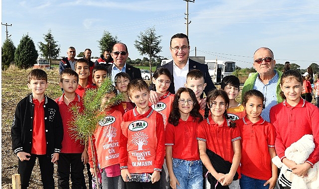 Cumhurbaşkanı Recep Tayyip Erdoğan tarafından ülke genelinde başlatılan ağaçlandırma seferberliği,