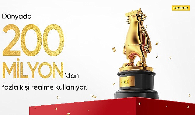 Dünyanın en hızlı büyüyen akıllı telefon markası realme, küresel akıllı