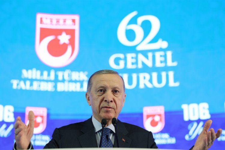 Cumhurbaşkanı Recep Tayyip Erdoğan, Millî Türk Talebe Birliği 62'nci Genel