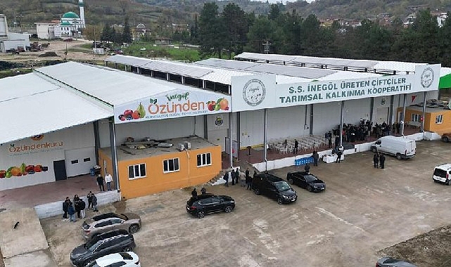 İnegöl’ün bereketli topraklarında yetişen ürünlerin işlenip üreticilerin kazancını arttırma hedefiyle