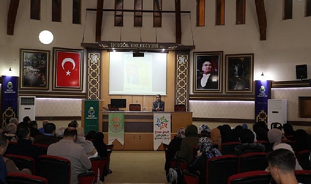 İnegöl Belediyesi’nin AHİD ve Dareyne Gençlik Derneği iş birliğinde bu