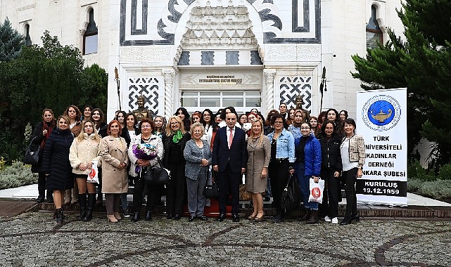 Keçiören Belediyesi, Türk Üniversiteli Kadınlar Derneği üyelerini ilçedeki Estergon Türk