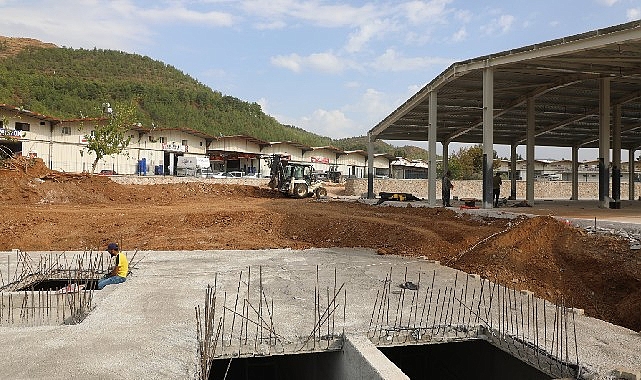 Muğla Büyükşehir Belediyesi, Karaçulha Toptancı Hali içerisinde 40 Milyon TL’lik
