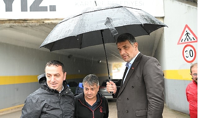 Kartepe Belediye Başkanı Av.M.Mustafa Kocaman, Ataevler Mahallesi’nde İsmet Paşa Caddesi’nde