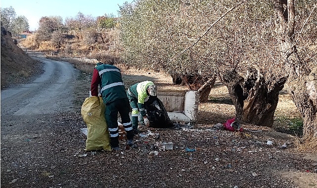 Keçiören Belediyesi Doğayı Temizleme Timi, ilçedeki mesire alanlarında ve kırsal