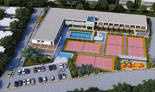 İzmir’in en kapsamlı tenis merkezi ve spor salonu olacak ‘Narlıdere