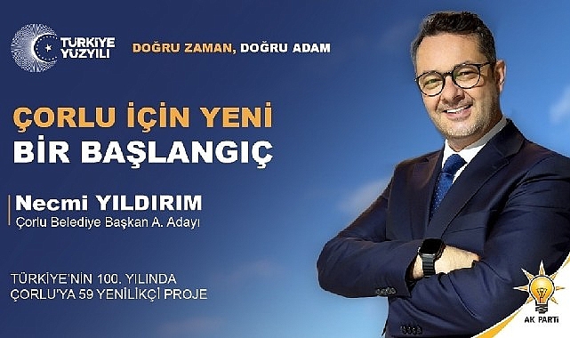 Armatör ve iş insanı Necmi Yıldırım, doğum yeri olan Çorlu’ya