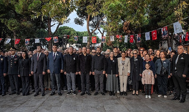 Ulu Önder Mustafa Kemal Atatürk, ölümünün 85. yıldönümünde Seferihisar’da düzenlenen