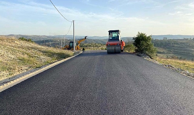 Stabilize olan Kandıra Selametli-Kabaklar arası yol asfaltlanarak konforlu ve güvenli