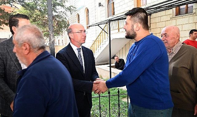 Selçuklu Belediye Başkanı Ahmet Pekyatırmacı, Cuma buluşmaları kapsamında Musalla Bağları