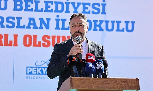 Eğitim yatırımlarına verdiği önemle öne çıkan Selçuklu Belediyesi Sızma Mahallesi’ne
