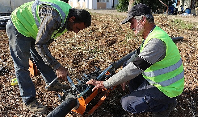 Antalya Büyükşehir Belediyesi, Serik ilçesi Yukarıkocayatak Mahallesi’nde 14 bin metrelik