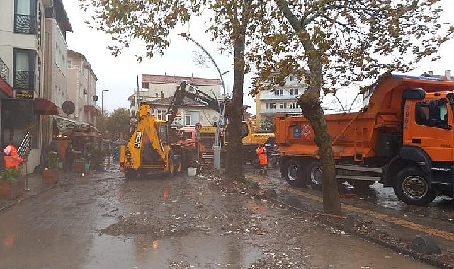 İstanbul’da dün sabah saatlerinden itibaren etkili olan kuvvetli yağış ve