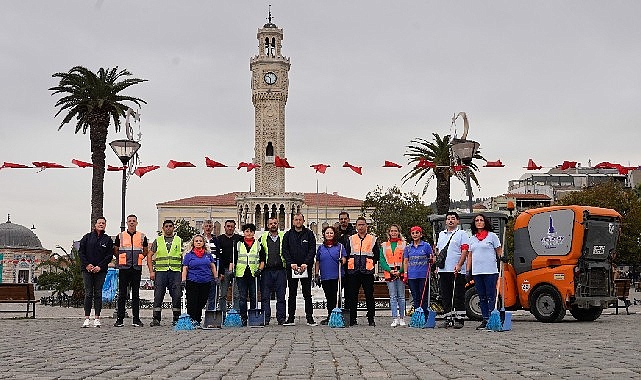 İzmir Büyükşehir Belediyesi ekipleri, daha temiz ve sağlıklı bir çevre