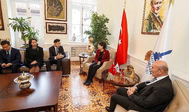 İzmir Büyükşehir Belediye Başkanı Tunç Soyer, Çin Halk Cumhuriyeti'nden İzmir’in