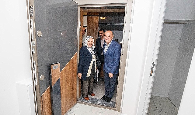 İzmir Büyükşehir Belediyesi’nin Türkiye’ye örnek kentsel dönüşüm projelerinden birinde daha