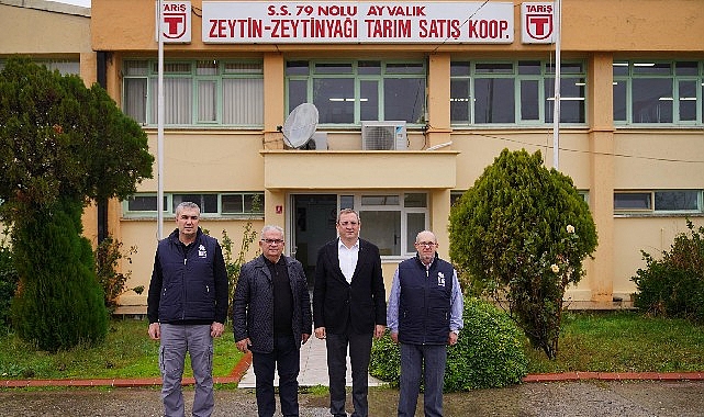 Göreve geldiği günden itibaren bereketin sembolü zeytinin her bir tanesine