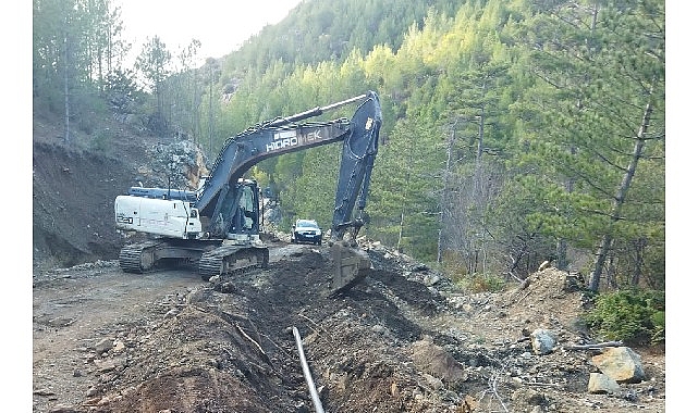 Muğla Büyükşehir Belediyesi MUSKİ ekipleri tarafından Dalaman’da gerçekleştirilen çalışma ile