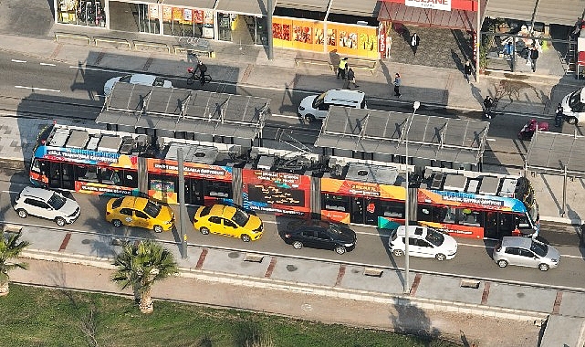 İzmir Büyükşehir Belediyesi tarafından yapım çalışmalarının sonuna gelinen Çiğli Tramvayı