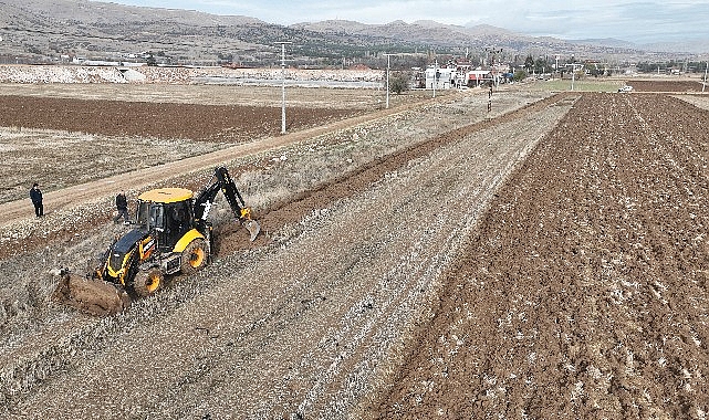 Antalya Büyükşehir Belediyesi, Elmalı ilçesine bağlı Çobanisa Mahallesi’nde 5 km’lik