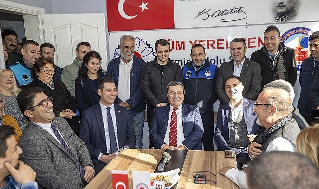 Tüm Yerel-Sen ve Belediye-İş sendikalarını ziyaret eden Başkan Batur, “Dayanışma