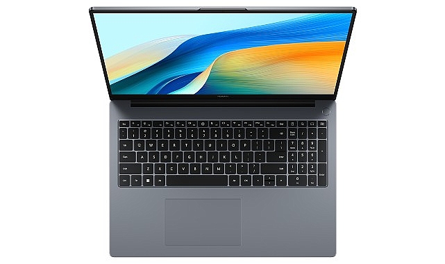 HUAWEI MateBook D16 2024, 16 inçlik geniş ekran alanı, yüksek