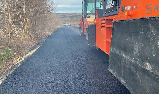 Kandıra Akçakese-Boşnaklar köyleri arasında ulaşımın sağlandığı yol asfaltlandı.