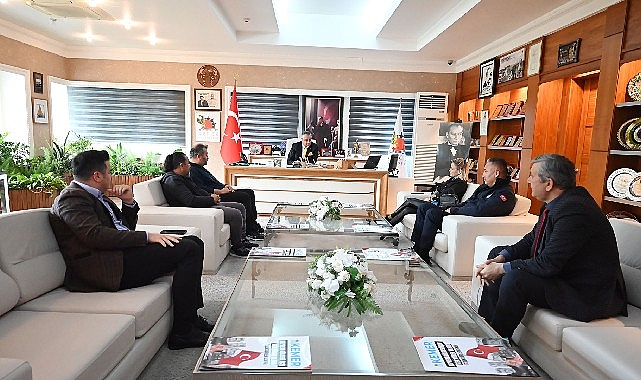 Kulüp Başkanı Serhat Baysal, ziyarette yaptığı açıklamada, “4 Şubat’ta ligimiz
