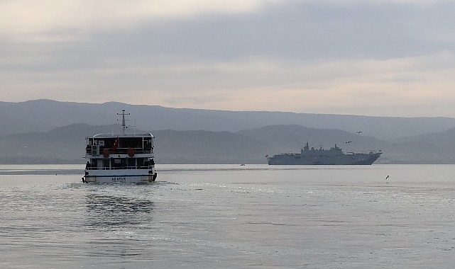 Cumhuriyetin 100. yılında Kocaelililerin ziyaretine açılan milli gururumuz TCG Anadolu’yu