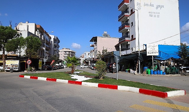 Menderes Belediyesi Park ve Bahçeler Müdürlüğü tarafından sürdürülen çalışmalar kapsamında