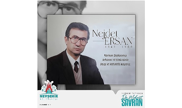Nevşehir Belediye Başkanı Dr. Mehmet Savran, eski belediye başkanlarından Nejdet
