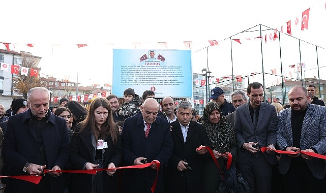 Keçiören Belediyesi tarafından Şehit Polis Memuru Cihat Ermiş’in adının yaşatıldığı