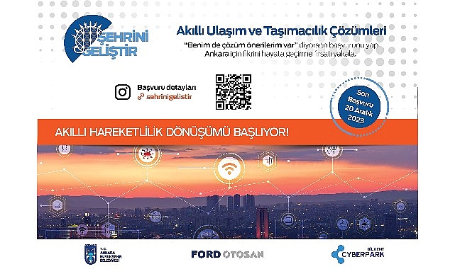 Ankara Büyükşehir Belediyesi, Ford Otosan ve Bilkent CYBERPARK iş birliğiyle
