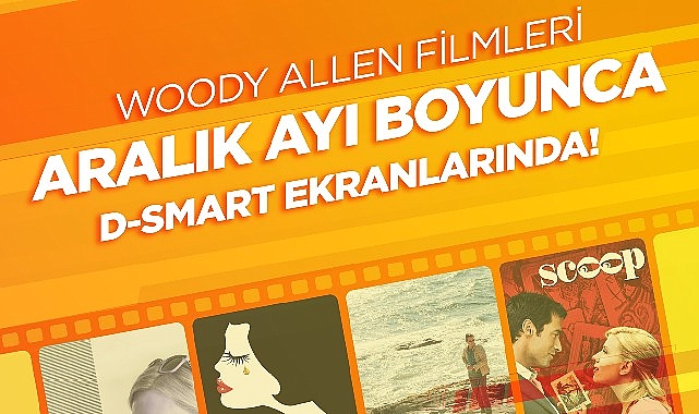 D-Smart 11. kanalda yer alan Sinema 1001’de Aralık ayı, Woody