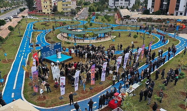 Mersin Yenişehir Belediyesi, Fuat Morel Mahallesi’nde 5 bin metrekarelik bisiklet