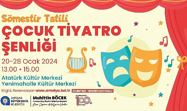 Antalya Büyükşehir Belediyesi Kültür ve Sosyal İşler Daire Başkanlığı sömestir