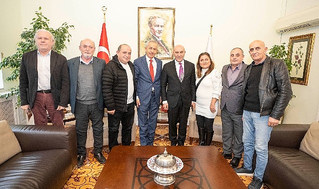 Sivil toplum kuruluşları ve meslek örgütlerinden İzmir Büyükşehir Belediye Başkanı