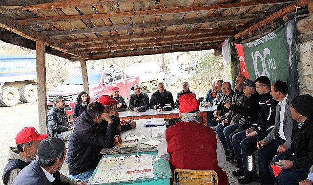 Antalya Büyükşehir Belediyesi, Manavgat Kırkkavak, Çaltepe ve Değirmenözü mahalleleri sakinlerine
