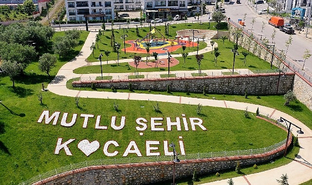 Büyükşehir Belediyesi, diktiği ağaçlar ve çevre yatırımlarıyla Kocaeli’nde büyük bir