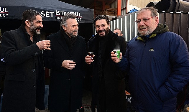 atv ekranlarının sevilen dizisi Ben Bu Cihana Sığmazam'ın ekibi soğuk