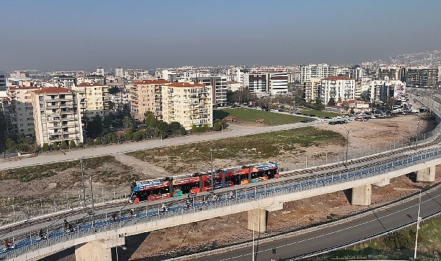 İzmir Büyükşehir Belediyesi sona yaklaşan Çiğli Tramvayı’nda test sürüşlerine başlıyor.